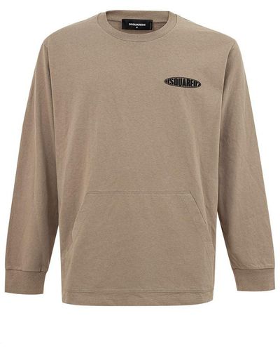 DSquared² Cotton T-Shirt - Gray