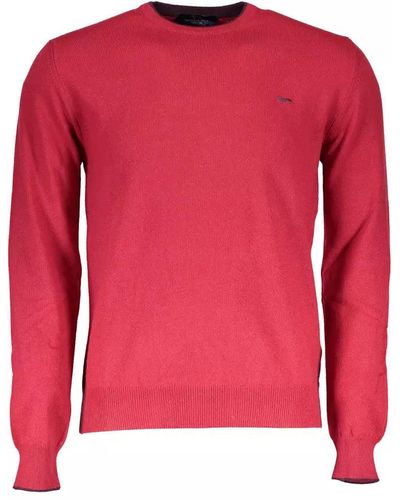 Harmont & Blaine Elegant Wool-Cashmere Blend Sweater - Pink