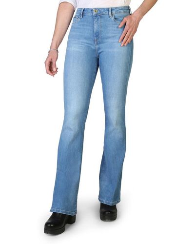Pepe Jeans Solid Color Jeans - Blue