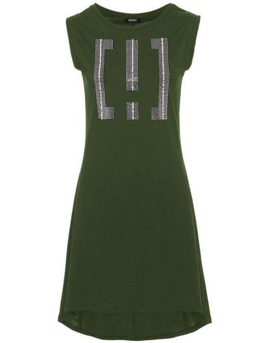 Imperfect Army Dress - Green