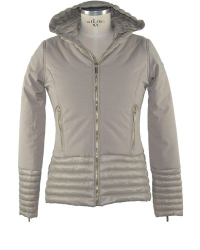 Maison Espin Champagne Elegance Down Jacket - Gray