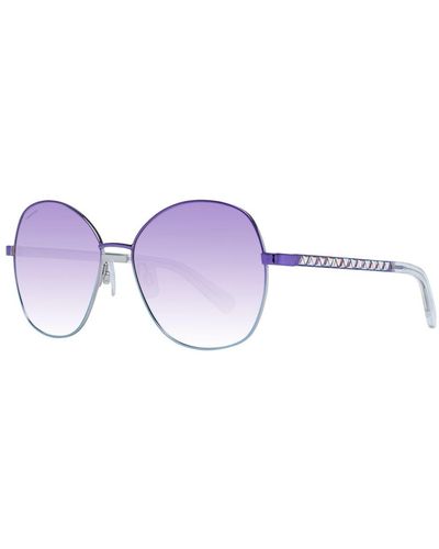 Swarovski Purple Sunglasses For Woman