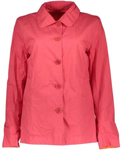GANT Cotton Jackets & Coat - Pink
