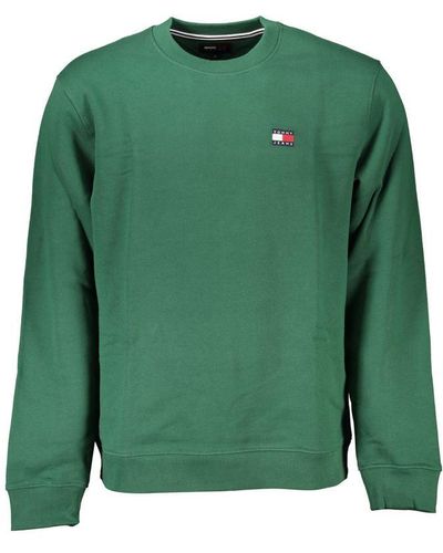 Tommy Hilfiger Classic Crew Neck Fleece Sweatshirt - Green