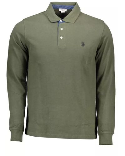 U.S. POLO ASSN. Cotton Polo Shirt - Green