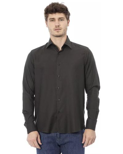 Baldinini Cotton Shirt - Gray