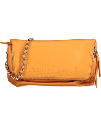 Desigual Polyurethane Handbag - Orange