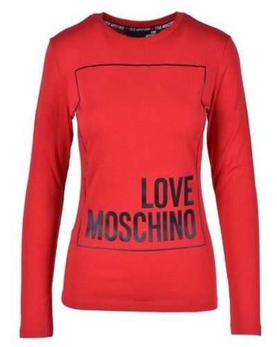 Love Moschino T-shirts for Women | Online Sale up to 80% off | Lyst