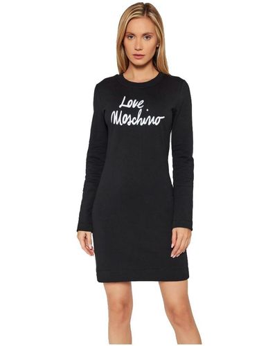 Love Moschino Cotton Dress - Black