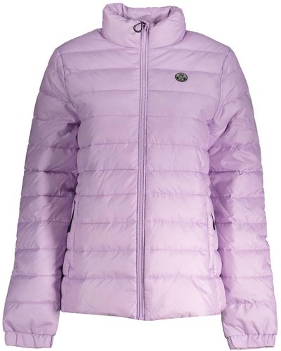 North Sails Polyester Jackets & Coat - Purple
