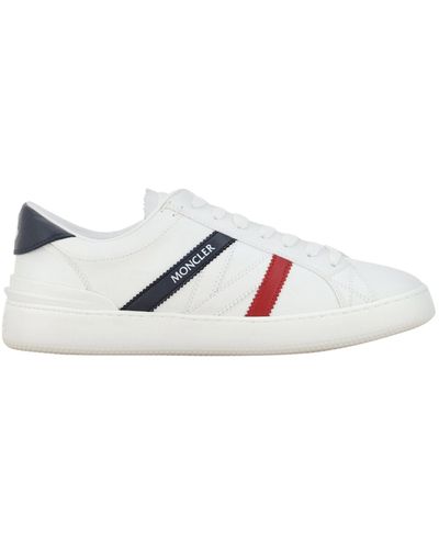 Moncler Monaco Tricolour M Sneakers - White