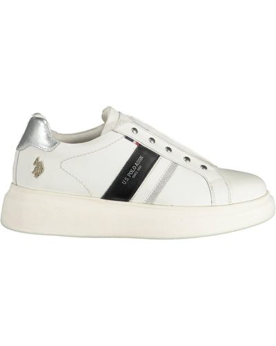 U.S. POLO ASSN. Chic Sporty Sneakers With Contrasting Accents - Multicolor