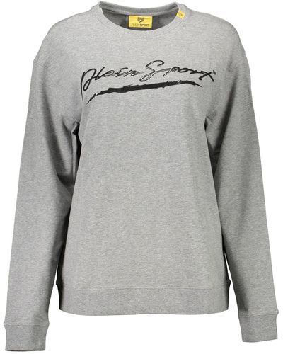 Philipp Plein Chic Contrast Detail Sweatshirt - Gray