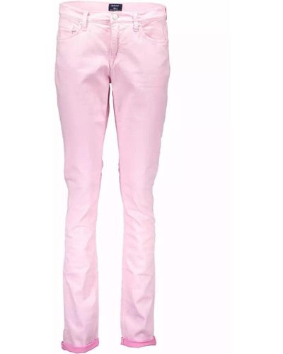 GANT Cotton Jeans & Pant - Pink