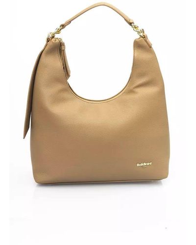 Baldinini Trend Orange Leather Women Handbag