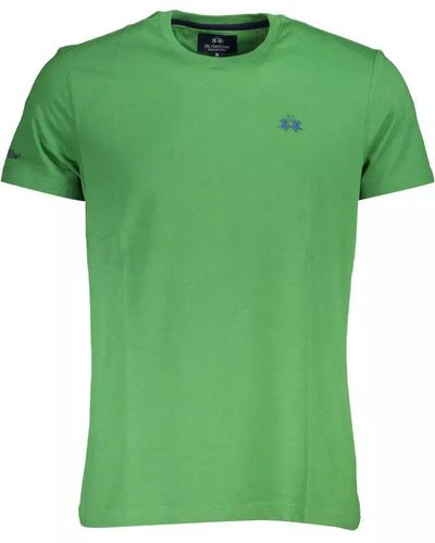 La Martina Cotton T-shirt - Green