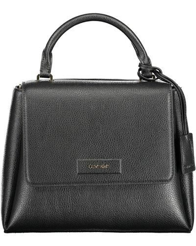 Calvin Klein Black Leather Handbag main image 0