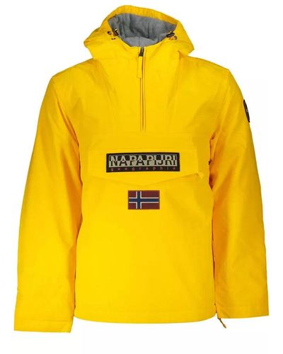 Napapijri Polyamide Jacket - Yellow