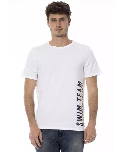 Bikkembergs W H I T E Beachwear T-shirt - White