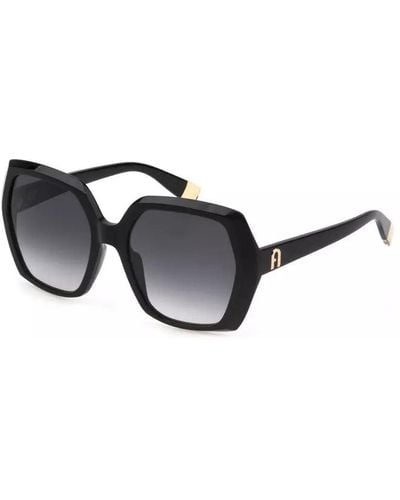 Furla Acetate Sunglasses - Black