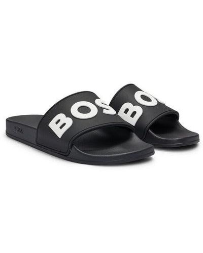BOSS Slippers - Black