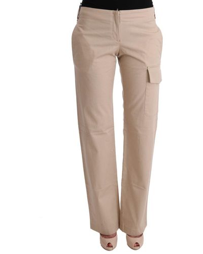 Ermanno Scervino Chic Cropped Pant - Natural
