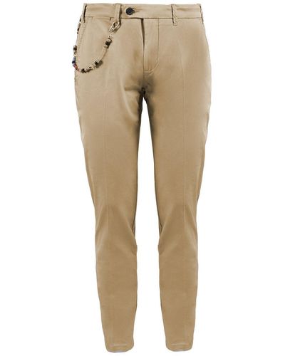 Yes-Zee Cotton Jeans & Pant - Natural