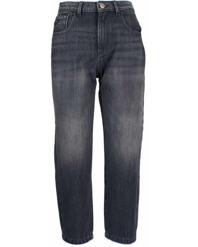Yes-Zee Chic High-Waisted Jeans For - Blue