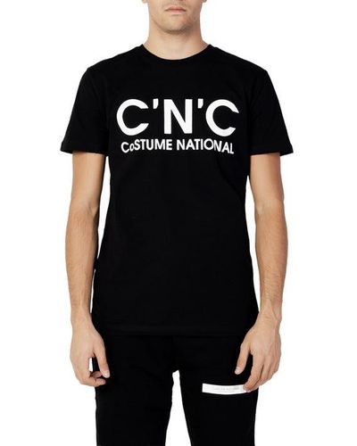 Costume National Gray print sleeveless t-shirt