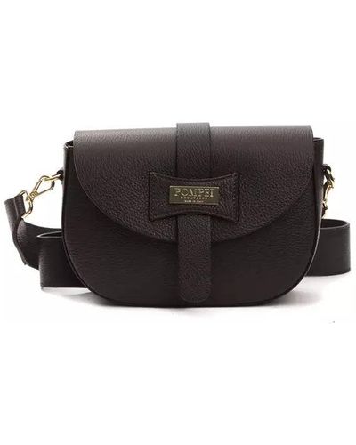 Pompei Donatella Cioccolato Crossbody Bag One Size - Black