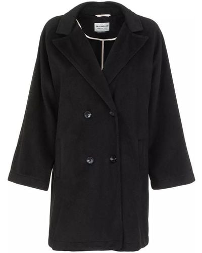 Fred Mello Polyester Jackets & Coat - Black