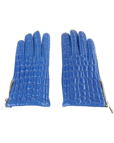Class Roberto Cavalli Lambskin Glove - Blue