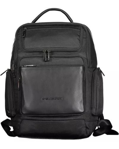 Piquadro Rpet Backpack - Black