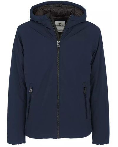 Fred Mello Polyester Jacket - Blue