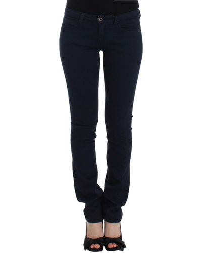 CoSTUME NATIONAL Straight Leg Jeans Blue Sig12462