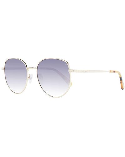 Ted Baker Gold Sunglasses - Purple