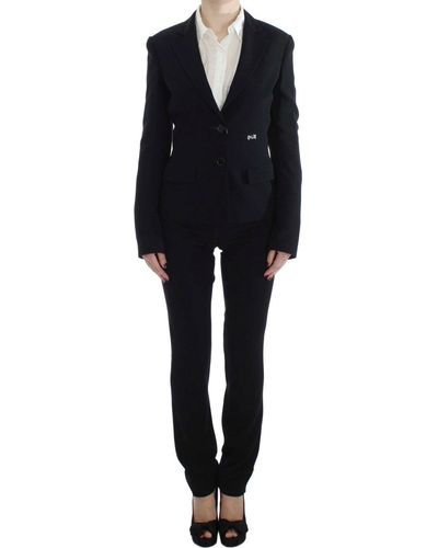 Exte Two Button Suit Black Sig30907