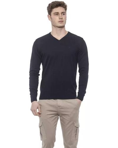 Conte Of Florence Prussian Sweater - Blue