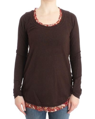 Cavalli Crewneck Sweater - Brown