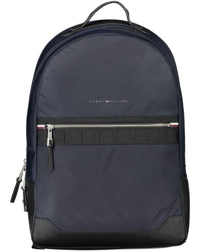 Tommy Hilfiger Elegant Contrast Detail Backpack - Blue