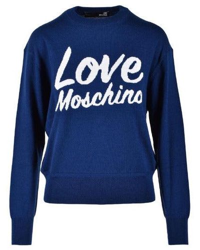 Love Moschino Women Knitwear - Blue