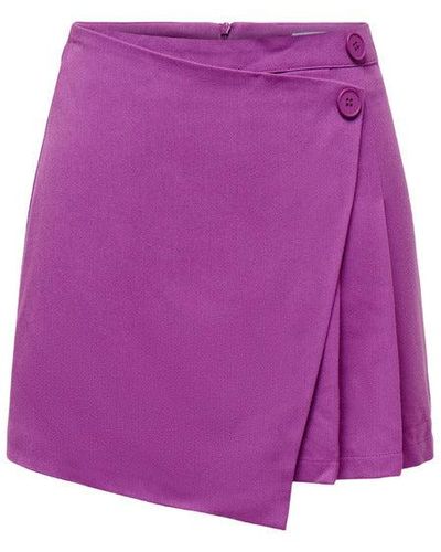 Purple ONLY Skirts for Women | Lyst