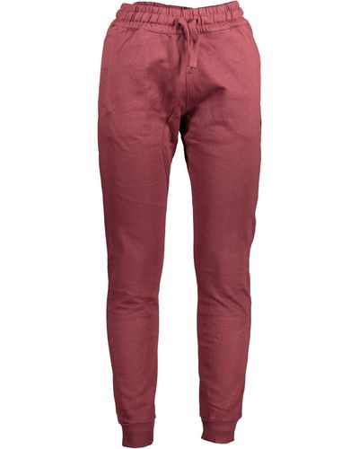U.S. POLO ASSN. Purple Cotton Jeans & Pant - Red