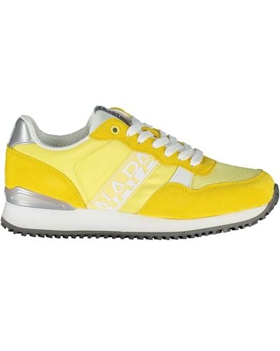 Napapijri Polyester Sneaker - Yellow