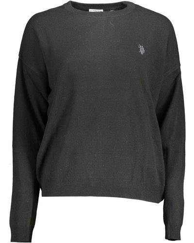 U.S. POLO ASSN. Wool Shirt - Black