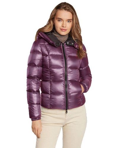 Refrigiwear Elegant Light Puffer Jacket - Purple