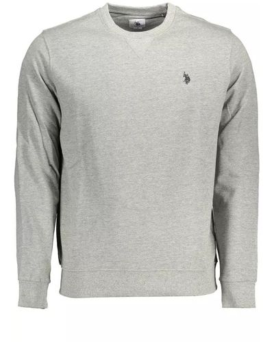 U.S. POLO ASSN. Cotton Sweater - Gray