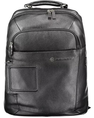Piquadro Nylon Backpack - Black