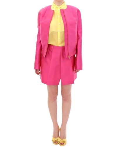 CO|TE Co|Te Elegant Pink Silk Blend Jacket