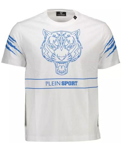 Philipp Plein Cotton T-shirt - Blue